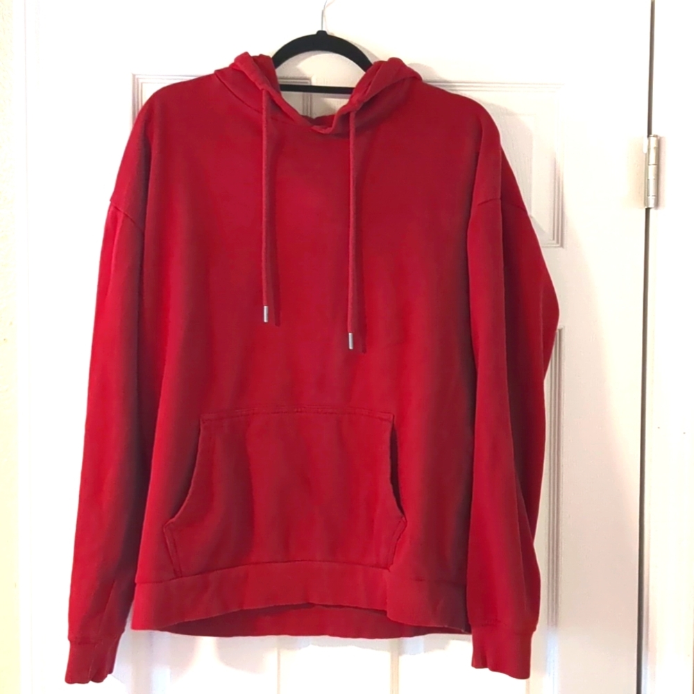 Fashion Nova Hoodie (Solid Red)